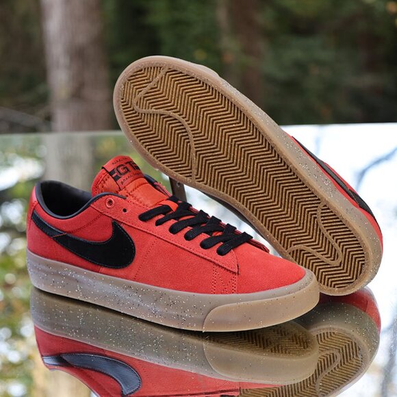 Nike SB Zoom Blazer Low Pro GT Cinnabar Gum - Picture 7 of 13